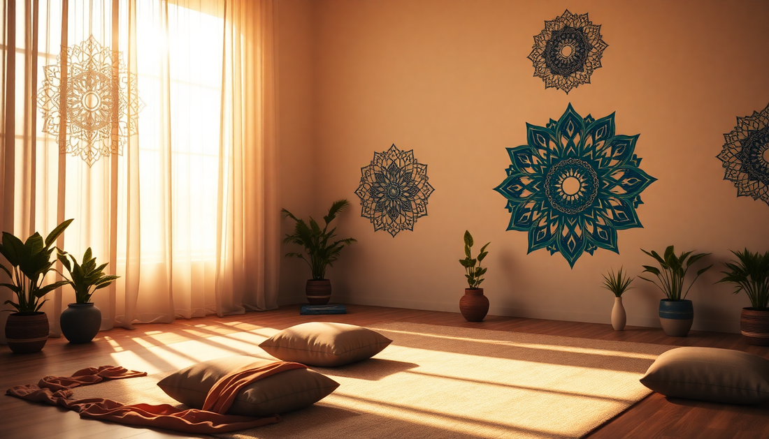 Elevate Your Space: Infusing Spiritual Serenity with Mandala Designs